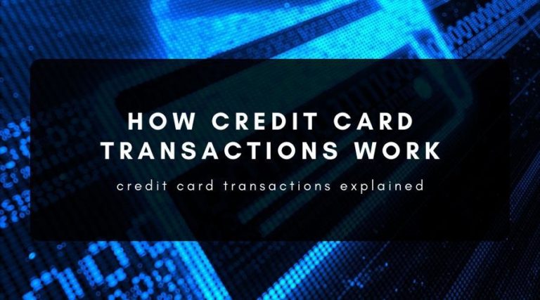 How A Credit Card Transaction Works For Merchants