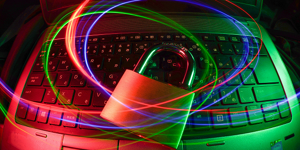 neon lock on keyboard